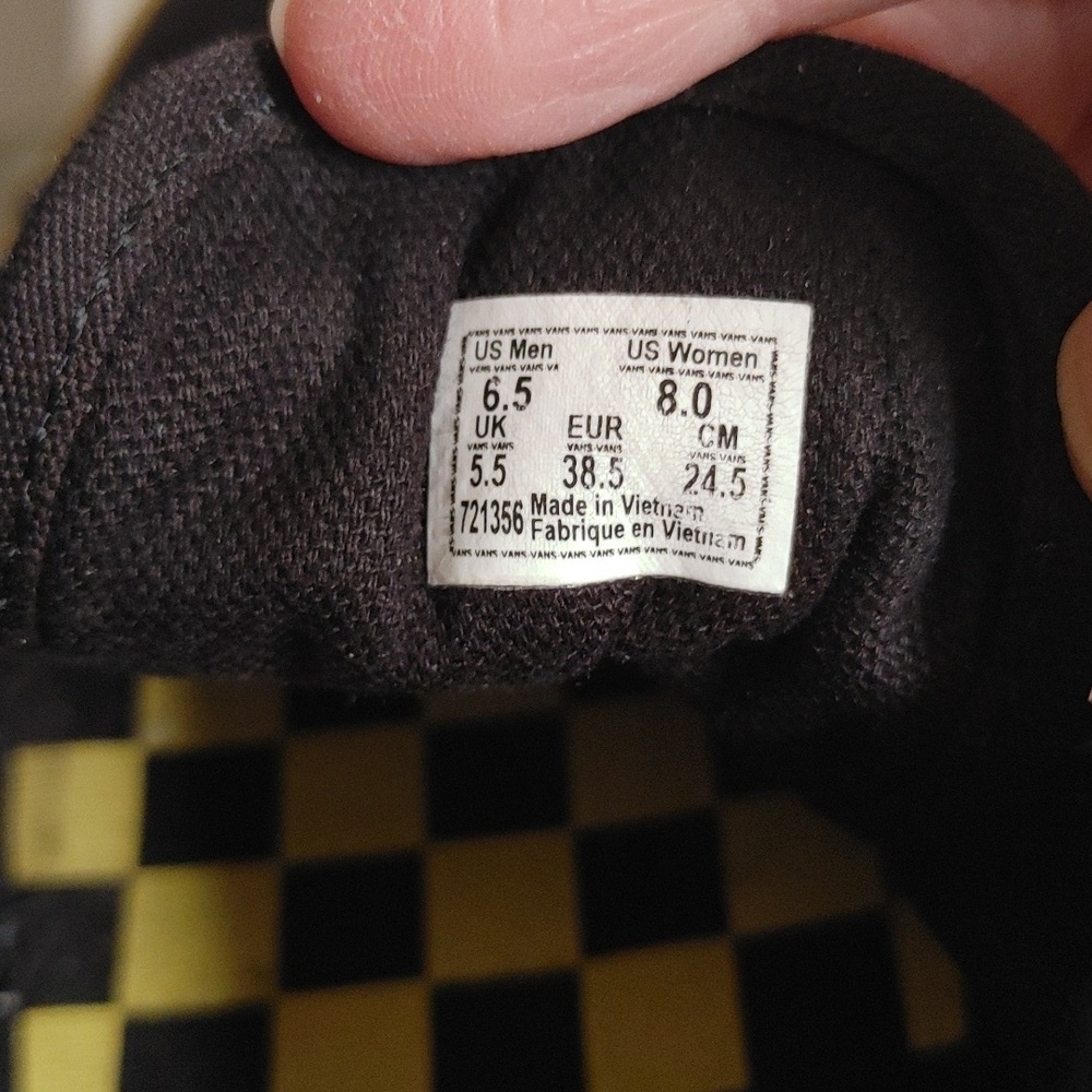 SOLD Harry Potter Vans Old Skool 6.5 Mens, 8.0 Women's - Picture 9 of 12